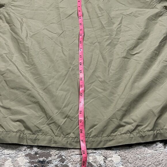 Nike Desert Tan Nylon Windbreaker Vintage 90s Y2K Full Zip Jacket Size XL - Picture 8 of 10